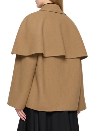 Back View - Click To Enlarge - BARBOUR - Aggy Wool Cape Coat