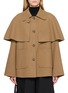 BARBOUR Aggy Wool Cape Coat