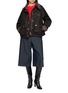 Figure View - Click To Enlarge - BARBOUR - Icons Tartan Collar Spey Waxed Jacket