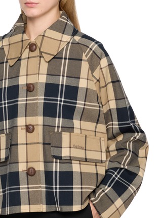  - BARBOUR - Delilah Checked Showerproof Jacket