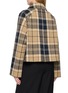Back View - Click To Enlarge - BARBOUR - Delilah Checked Showerproof Jacket