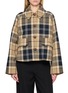 Main View - Click To Enlarge - BARBOUR - Delilah Checked Showerproof Jacket