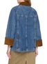 Back View - Click To Enlarge - BARBOUR - Modern Beadnell Medium Wash Denim Jacket
