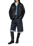 Figure View - Click To Enlarge - BARBOUR - x A.P.C. Spey Wax Jacket