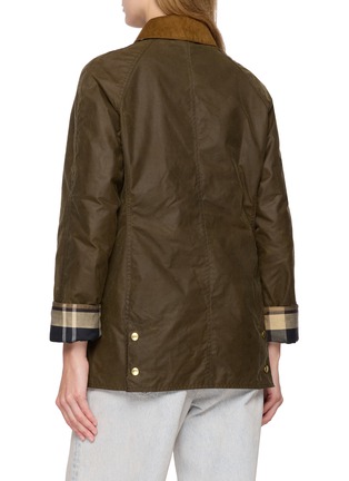 Back View - Click To Enlarge - BARBOUR - Beadnell Wax Jacket