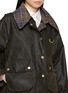  - BARBOUR - Icons Tartan Collar Spey Waxed Jacket