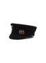 RUSLAN BAGINSKY Logo Embellished Cotton Baker Boy Cap