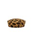 RUSLAN BAGINSKY Leopard Print Felt Pillbox Hat