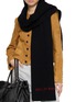 Figure View - Click To Enlarge - RUSLAN BAGINSKY - Embroidered Merino Wool Scarf