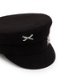 Detail View - Click To Enlarge - RUSLAN BAGINSKY - Crystal Embellished Cotton Baker Boy Cap