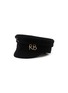 RUSLAN BAGINSKY Logo Embellished Felt Baker Boy Cap