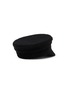 Figure View - Click To Enlarge - RUSLAN BAGINSKY - Logo Embellished Felt Baker Boy Cap