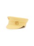 RUSLAN BAGINSKY Logo Plaque Linen Baker Boy Cap