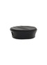 RUSLAN BAGINSKY Leather Pillbox Hat