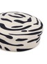 Detail View - Click To Enlarge - RUSLAN BAGINSKY - Zebra Print Wool Felt Pillbox Hat