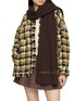 Figure View - Click To Enlarge - RUSLAN BAGINSKY - Embroidered Merino Wool Scarf