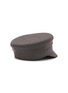 Figure View - Click To Enlarge - RUSLAN BAGINSKY - Pierced Felt Baker Boy Cap