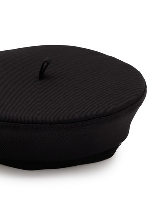 Detail View - Click To Enlarge - RUSLAN BAGINSKY - Monogram Embroidered Felt Beret