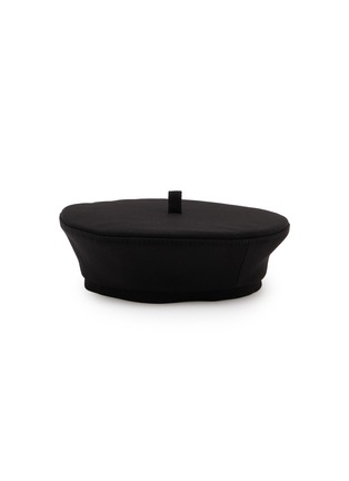 Figure View - Click To Enlarge - RUSLAN BAGINSKY - Monogram Embroidered Felt Beret