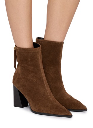 Figure View - Click To Enlarge - KURT GEIGER - 85 Richmond Suede Ankle Boots