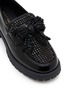 Detail View - Click To Enlarge - KURT GEIGER - Bow Embellished Loafers