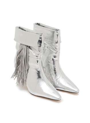 Detail View - Click To Enlarge - KURT GEIGER - Piccadilly 75 Slouch Boots