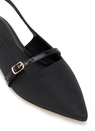 Detail View - Click To Enlarge - PEDDER RED - Margot Grosgain Slingback Flats
