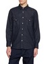 EDWIN Western Dark Wash Denim Shirt