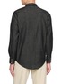 Back View - Click To Enlarge - EDWIN - Western Dark Wash Denim Shirt