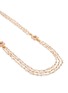 Detail View - Click To Enlarge - GOOSSENS - Clover Rose Quartz Necklace