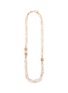 GOOSSENS Clover Rose Quartz Necklace
