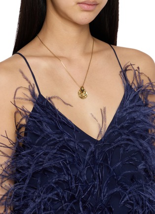 Figure View - Click To Enlarge - GOOSSENS - Astro Delicate Moon Necklace