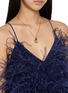 Figure View - Click To Enlarge - GOOSSENS - Astro Delicate Moon Necklace
