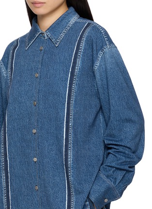 - RAG & BONE - Miramar Side Fray Denim Shirt