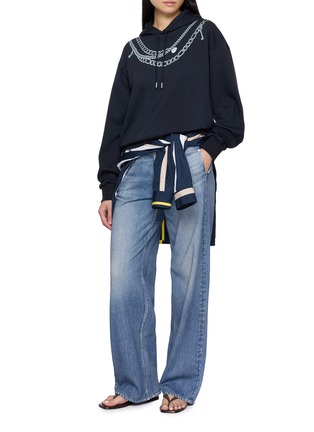 Figure View - Click To Enlarge - RAG & BONE - Miramar Charms Graphic Hoodie