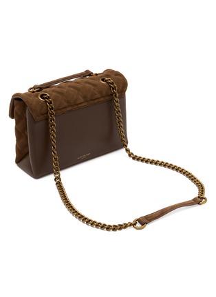 Detail View - Click To Enlarge - KURT GEIGER - Kensington Suede Bag