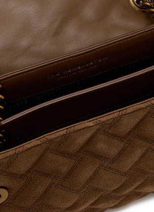 Detail View - Click To Enlarge - KURT GEIGER - Kensington Suede Bag