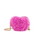 KURT GEIGER Micro Heart Faux Fur Bag