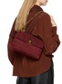 Figure View - Click To Enlarge - KURT GEIGER - Celia Suede Shoulder Bag