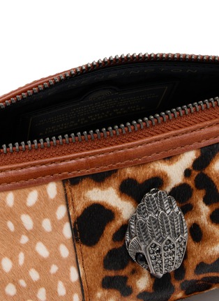 Detail View - Click To Enlarge - KURT GEIGER - Kensington SM Leather Barrel Shoulder Bag