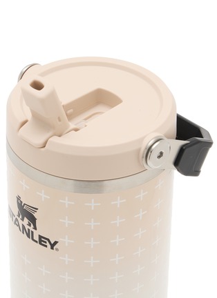 Detail View - Click To Enlarge - STANLEY - The IceFlow™ Flip Straw 2.0 Tumbler 30oz — Champagne Plus