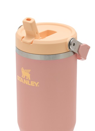 Detail View - Click To Enlarge - STANLEY - The IceFlow™ Flip Straw 2.0 Tumbler 30oz — Peach Rose