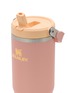 Detail View - Click To Enlarge - STANLEY - The IceFlow™ Flip Straw 2.0 Tumbler 30oz — Peach Rose