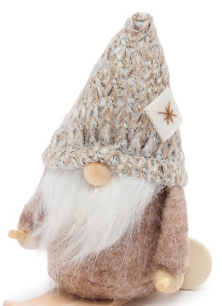 Detail View - Click To Enlarge - BEAUTY GROUP - Henry Ski Gnome Felt Single Ornament