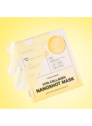 Detail View - Click To Enlarge - MEDIANSWER - Vita Collagen Nanoshot Mask X 5 Sheets
