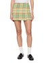 Main View - Click To Enlarge - GUEST IN RESIDENCE - Tartan Wrap Mini Skirt