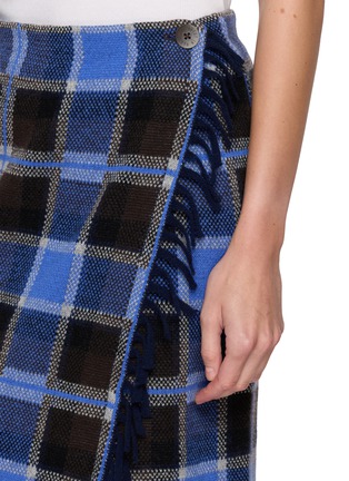  - GUEST IN RESIDENCE - Tartan Wrap Midi Skirt