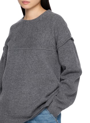  - GUEST IN RESIDENCE - Felted Panel Knit Sweater