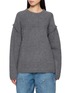 GUEST IN RESIDENCE Felted Panel Knit Sweater