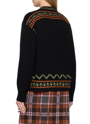 Back View - Click To Enlarge - GUEST IN RESIDENCE - Fisherman Knit Henley